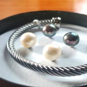 Never worn Honora Bracelet and Earring Set